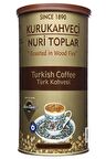 Nuri Toplar Yuvarlak Teneke Kutuda Türk Kahvesi 250 gr Kuru Kahve