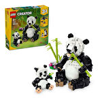 ® Creator 3'ü 1 Arada Vahşi Hayvanlar: Panda Ailesi Oyun Seti 31165 1 Adet