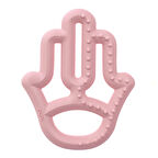 Silikon Diş Kaşıyıcı Annenin Eli Pembe (4 ADET)