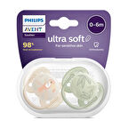 Ultra Soft Emzik 0-6 Ay, 2'li Paket, Erkek (4 ADET)