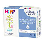Ultra Sensitive Yenidoğan Temizlik ve Bakım Mendili 3x52 Adet