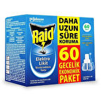 Elektro Likit Sivrisineksiz Etkin Koruma 60 Gece Yedek Şişe