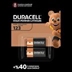 DURACELL ULTRA LİTYUM CR123A 2Lİ (1243)