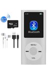 5007MP 32GB Tf Kart Hediyeli Metal Mp3 Player Renli Ekranlı Fm Radyolu Bluetoth lu Hafıza Kartı Girişli Müzik Çalar 32GB