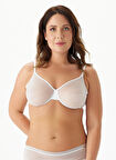Gossard Beyaz Balenli Sütyen 6271