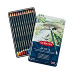 Derwent Artists Pencils Artist Kuru Boya Kalemi 12li Set