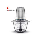 Kenwood CHP62.400SI Easy Chop+Cam Hazneli Doğrayıcı Blender Seti 