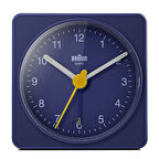 Braun BC02BL Mavi Klasik Seyahat Analog Alarmlı Masa Saati