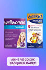 Wellkid Immune Liquid Anne Çocuk Bağışıklık Paketi