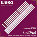 WKSET-5221 35742X4 35743X4 LG INNOTEK DIRECT 16Y 49INCH FHD 8 ADET LED BAR