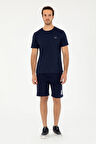 Erkek Lacivert Örme Şort 50289285-VR033