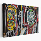 Jean Michel Basquiat, Boom Patmala Eseri Kanvas Tablo-5032