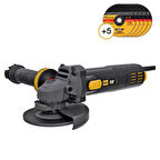 CAT DX37P 750Watt 115mm Profesyonel Avuç Taşlama + 5 Adet Metal Kesme Taşı 