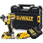 Dewalt DCF887D2 2 Ah Çift Akülü Darbeli Vidalama Makinesi