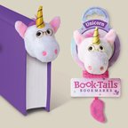 IF Booktails Gözlüklü Pelüş Hayvan Figürlü Kitap Ayracı - Eğlenceli Çocuk ve Doğum Günü Hediyesi - Unicorn