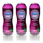 Durex Play Hassas Aloe Vera Kayganlaştırıcı & Masaj Jeli 200ml x 3 Adet