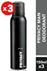 Men 3'Lü Deodorant (3X150 ml )