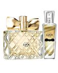 Avon Luck Kadın Parfüm İkili Set 50 + 30 Toplam 80 Ml.