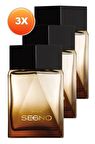 Avon Segno Erkek Parfüm Edp 75 Ml. Üçlü Set