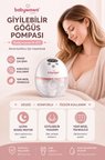 H-011 Giyilebilir Göğüs Pompası Tekli | Kablosuz, Sessiz ve Taşınabilir Süt Sağma Makinesi