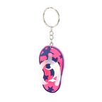 PLAJ TERLİK ŞEKİLLİ ANAHTARLIK,YUNUS DESENLİ 12X4X0,6CM