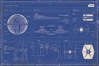 STAR WARS  IMPERIAL FLEET BLUEPRINT MAXI POSTER (İTHAL)