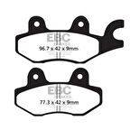 EBC SFA197 SUZUKI BURGMAN 200 14-21  KYMCO DINK LIKE ARKA FREN BALATASI,