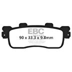 EBC SFA498HH SINTER SCOOTER PERFORMANS BALATASI