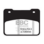 EBC SFA627 SYM MAXSYM400 - MAXSYM600 ABS ÖN FREN BALATASI