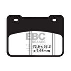 EBC SFA627HH SYM MAXSYM400 - MAXSYM600 ABS ARKA FREN BALATASI