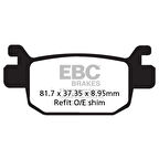 EBC SFAC415 HONDA SH125/150/300 , FORZA 300 13-21 CARBON ARKA FREN BALATASI