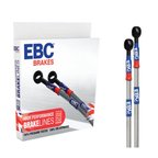 EBC Paslanmaz Çelik Örgülü Fren Hortumu Seti (6 Parça) BLA2172-6L