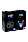 Durex Maraton Geciktiricili 20'li + Extreme 20'li Prezervatif