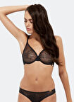 Gossard Siyah Balenli Sütyen 13001