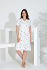 Angelique Bambu Kısa Kol Yazlık Kadın Elbise 22527