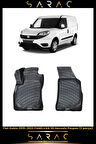 Fiat Doblo Panelvan 2015 Model(YENİ KASA) Araca Özel 3d Havuzlu Paspas(2 PARÇA)