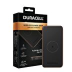 Duracell 10.000mAh Wireless Powerbank Core10 PD 25W ( USB-A, USB-C ) - Siyah