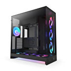 NZXT H Series H9 Flow RGB+ CM-H92FB-P1 Siyah ATX Mid Tower Gaming (Oyuncu) Kasa