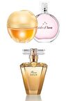 Rare Gold Edp 50 Ml + Incandessence Edp 50ml + Wish Of Love Edt 50 Ml 3' Lü Kadın Parfüm Seti