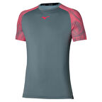 Charge Shadow Tee Erkek Tişört Gri  Kırmızı