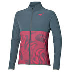 Charge Printed Jacket Erkek Yağmurluk Gri / Kırmızı