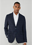 Hackett Slim Fit Lacivert Erkek Ceket HM443304