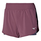 2In1 4.5 Kadın Şort Bordo