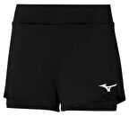 Flex Kadın Tenis Şort Siyah