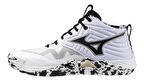 Wave Momentum Elite MID Unisex Voleybol Ayakkabısı Beyaz / Desenli