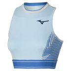 Stargazer Crop Top Kadın Tişört Beyaz / Mavi