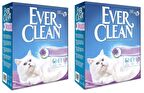 Ever Clean Lavender Lavanta Kokulu Topaklaşan Kedi Kumu 10 L (2 ADET)