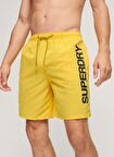 Superdry Sarı Erkek Şort Mayo M3010236ASWR_SPORT GRAPHIC 17 SWIM