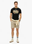 Superdry Bisiklet Yaka Siyah Erkek T-Shirt M1012111A-02A_VL TOKYO RELAXED TEE