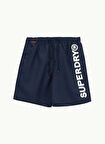 Superdry Lacivert Erkek Şort Mayo SPORT GRAPHIC 17 SWIM SHORT